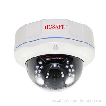 H.264/1,080p Water-resistant Dome Camera with IR-cut